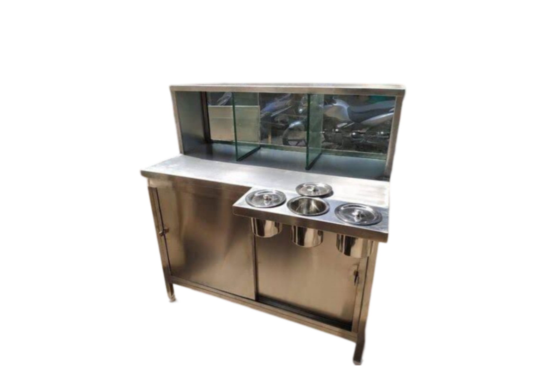 4-Burner Commercial Gas Range